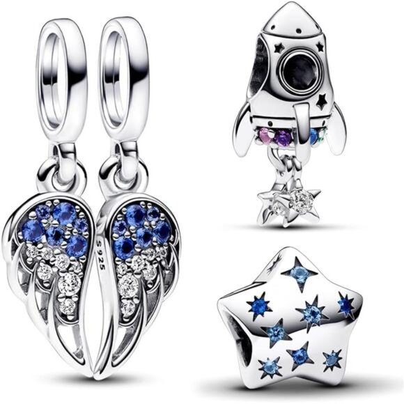 925 Sterling Silver 3 Pcs - Picture 1 of 6